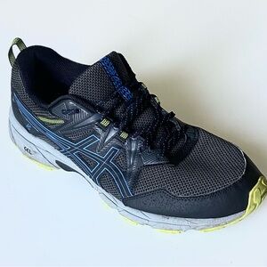 Asics Gel‎ Venture 8 Running Shoes 1011A824 003 Black Directoire Blue Men Sz 13